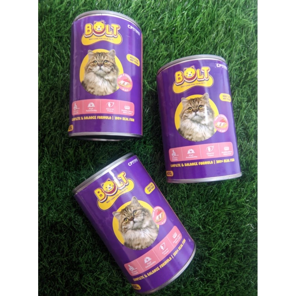 Bolt Adult Kaleng Tuna&Sarden 400gr