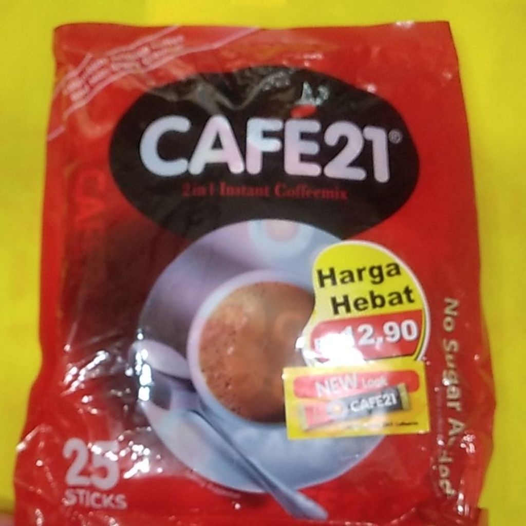 

Cafe 21 - 2in1 Instant coffemix 25 stik