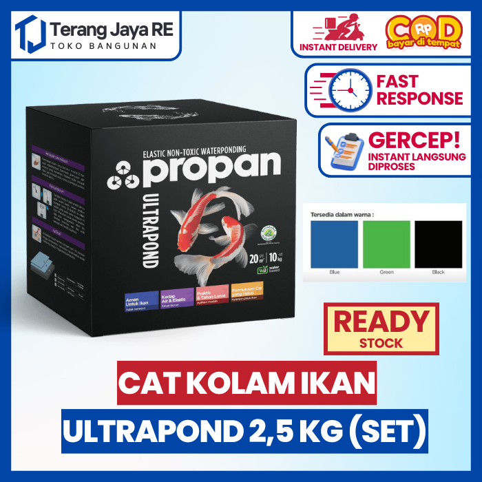 Cat Kolam Ikan Propan Ultrapond 2,5KG