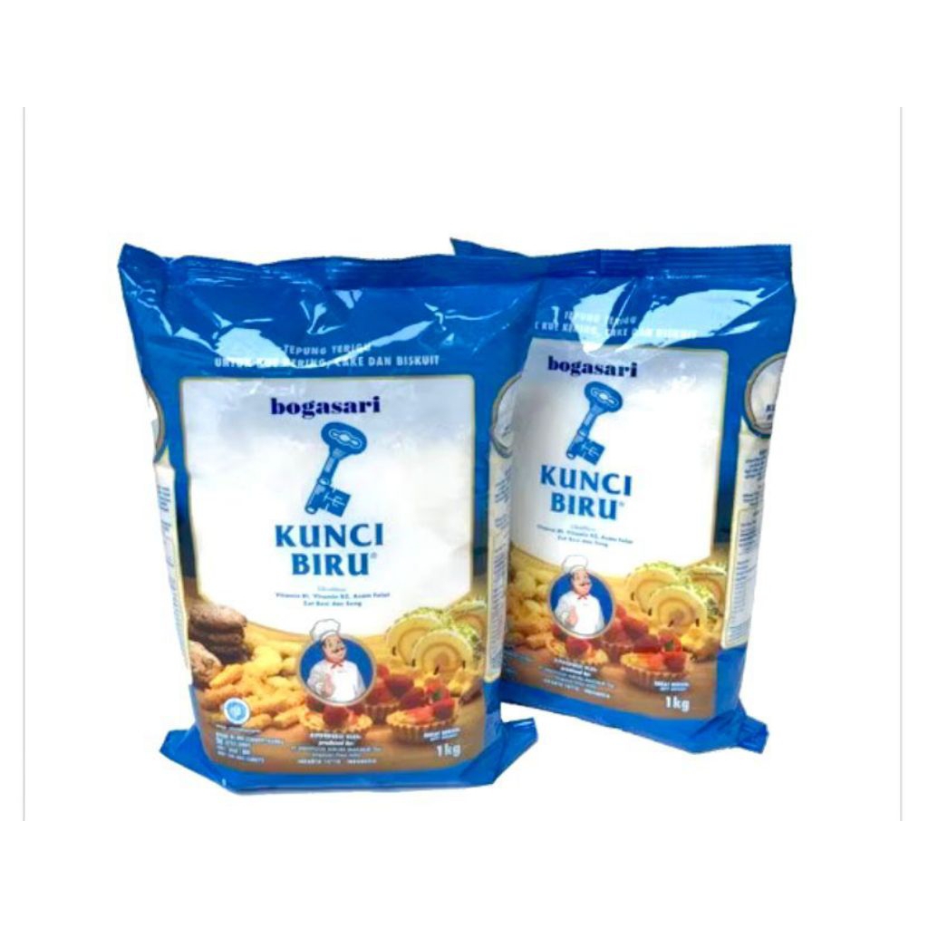 

Tepung Bogasari / Kunci Biru 1kg
