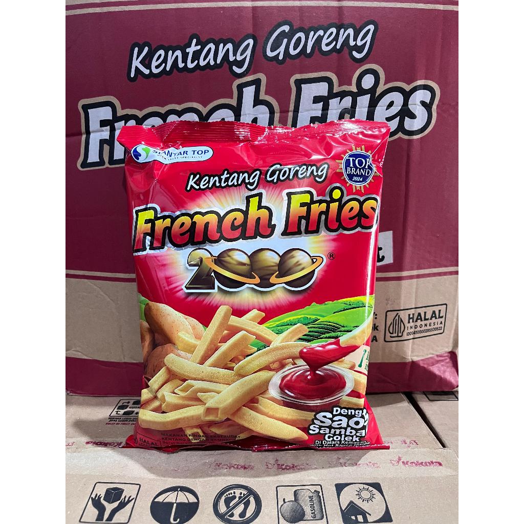 

french fries 130 gram 1 dus isi 20 pcs