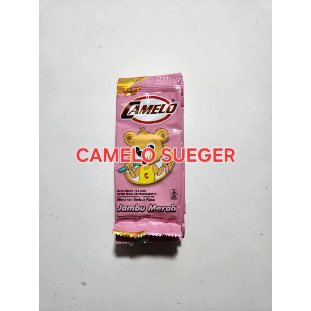 

Minuman Bubuk Camelo Rasa Jambu Merah - 24 Renteng isi 240Pcs harga murah