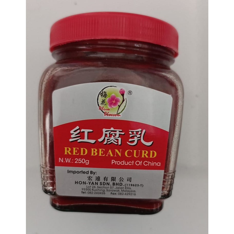 

Tahu Merah Fermentasi/Fu-Chung Plum Blossom 250Gr