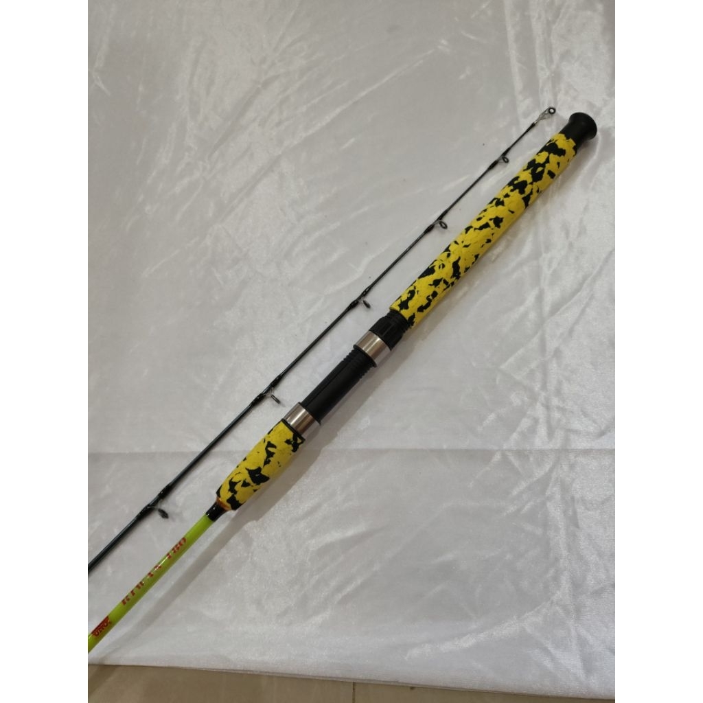 Joran Uno Riwan 180cm Solid Fiber Ikan Udang Laut Sungai Danau