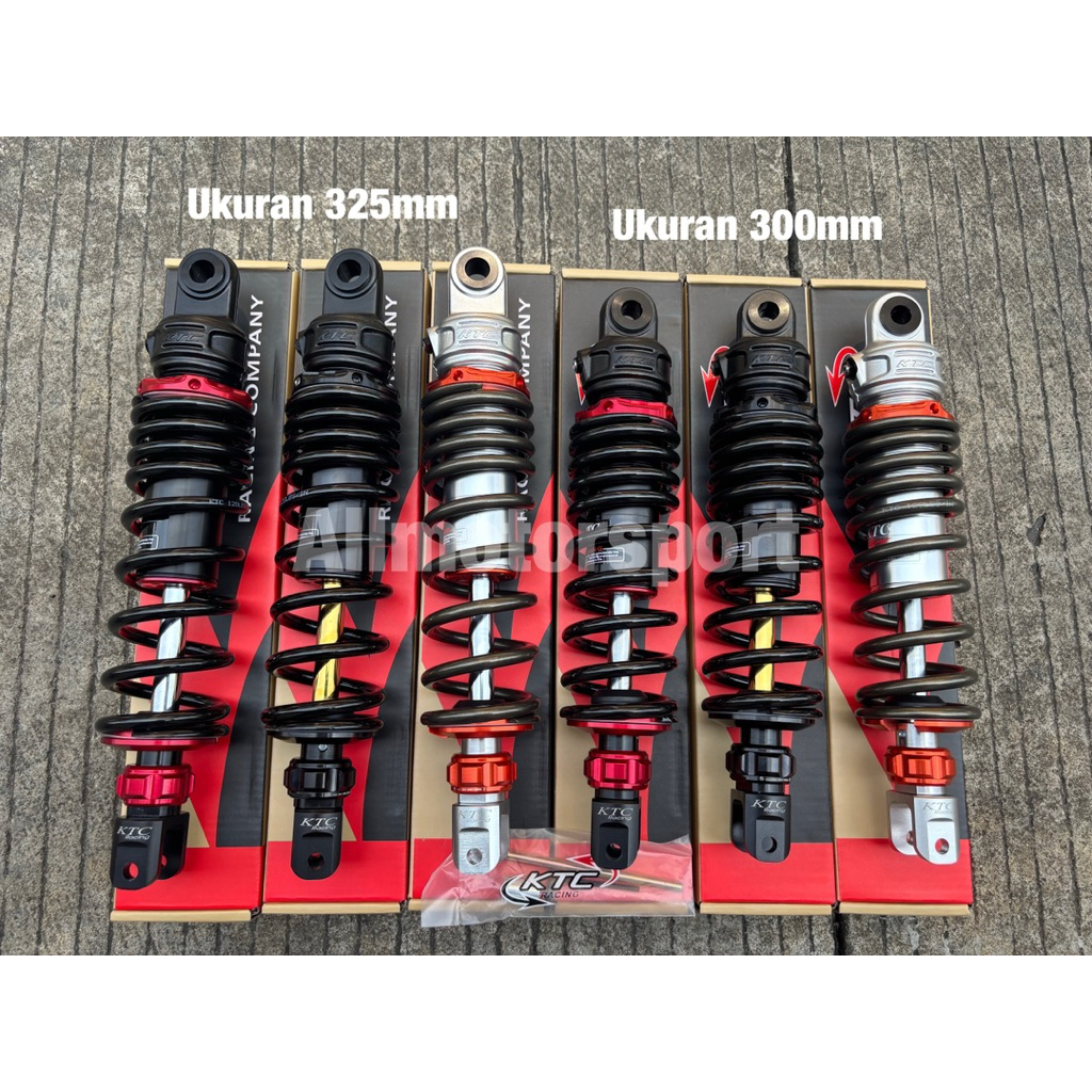 Shockbreaker KTC ORIGINAL / Shock KTC Racing Razor Pro 325mm 300mm - Vario 125 / Vario 150 / Xride /