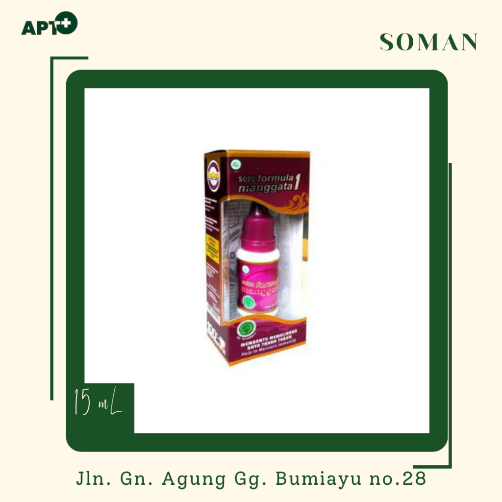 SOMAN 15 ML/ JAMU TETES
