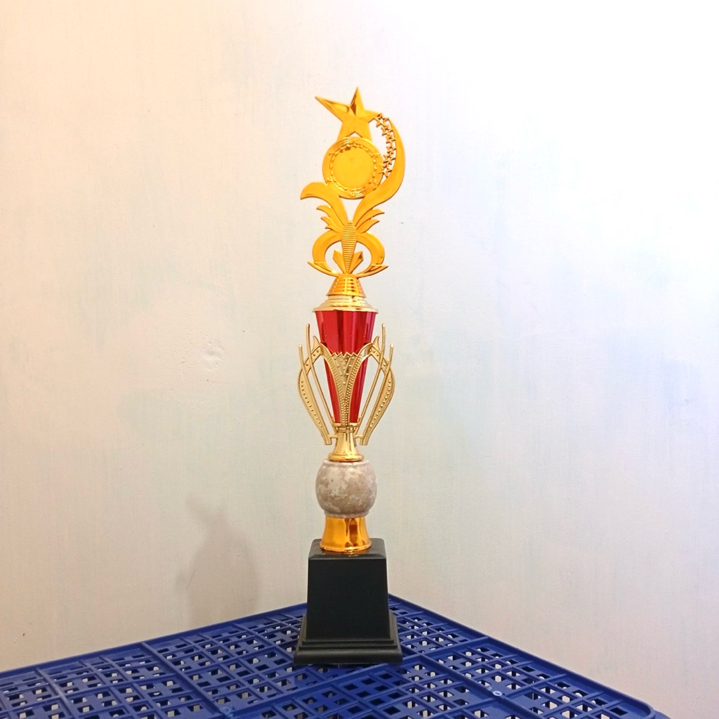 PIALA OSLO KECIL MERAH | PIALA SET DAN SATUAN | PIALA MURAH