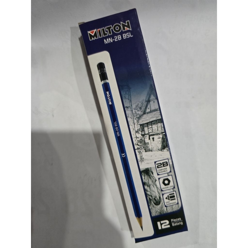 

PENSIL 2B MURAH PENSIL 2B MILTON HARGA PER KOTAK ISI 12PCS