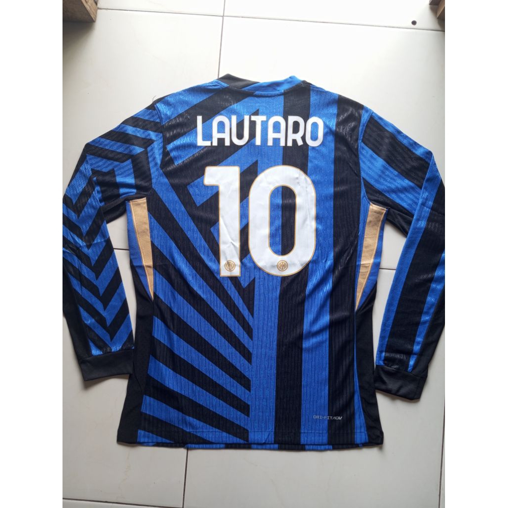 Inter Milan Player Issue Long Sleeve Bonus Patch