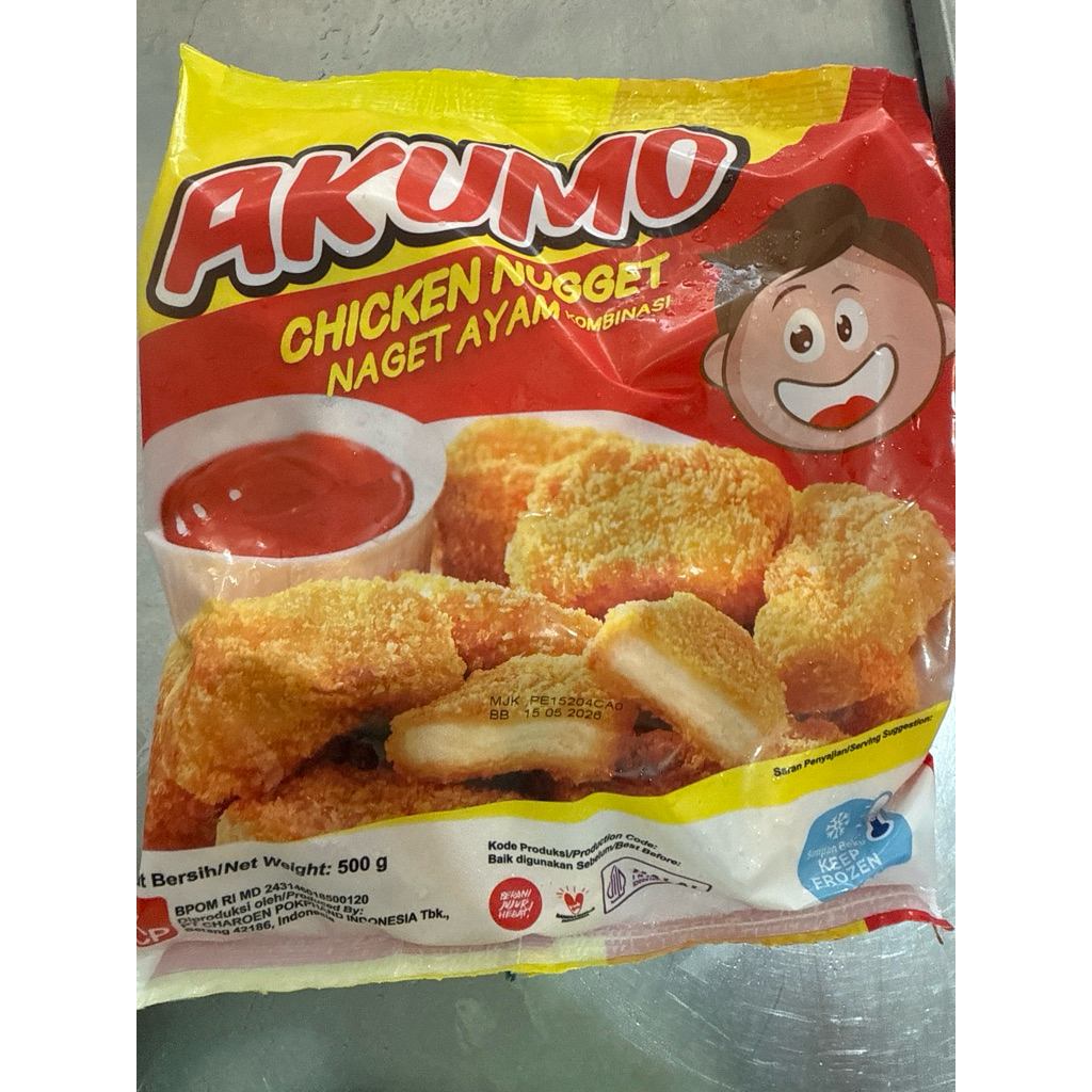 

akumo nugget 500 gr