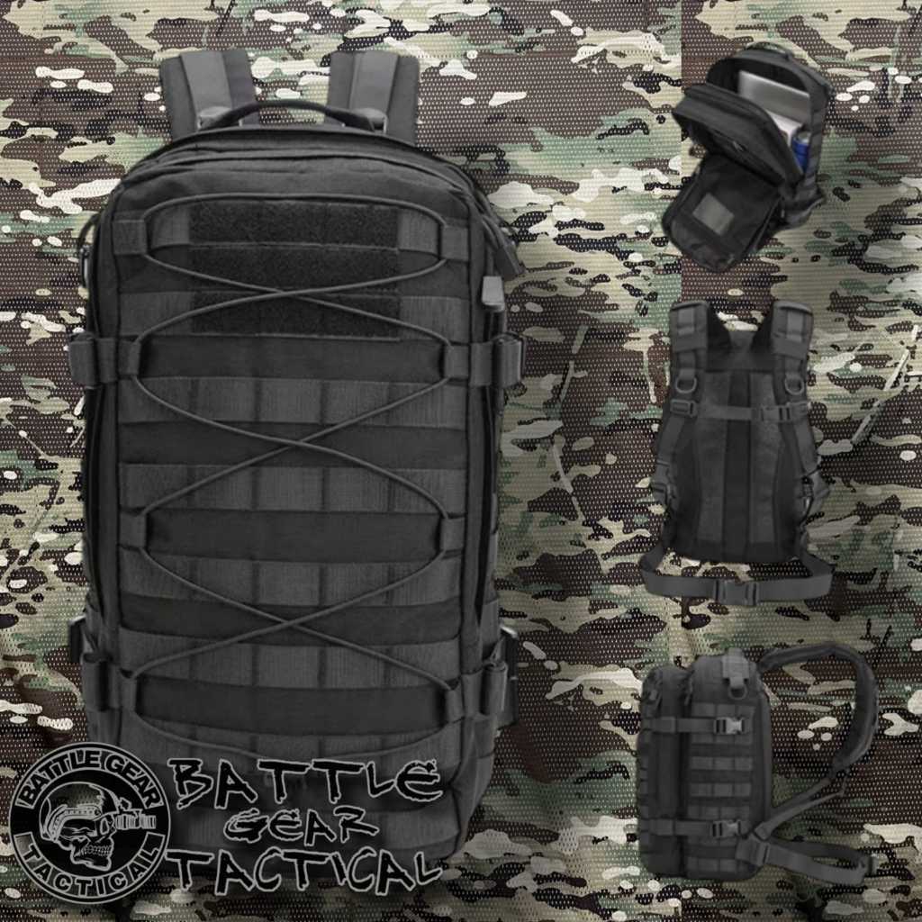 Tas Falcon Tactical Tas ransel pria 35L Tas Tactical live D74 35 Liter tas gunung Tas Fashion Pria b
