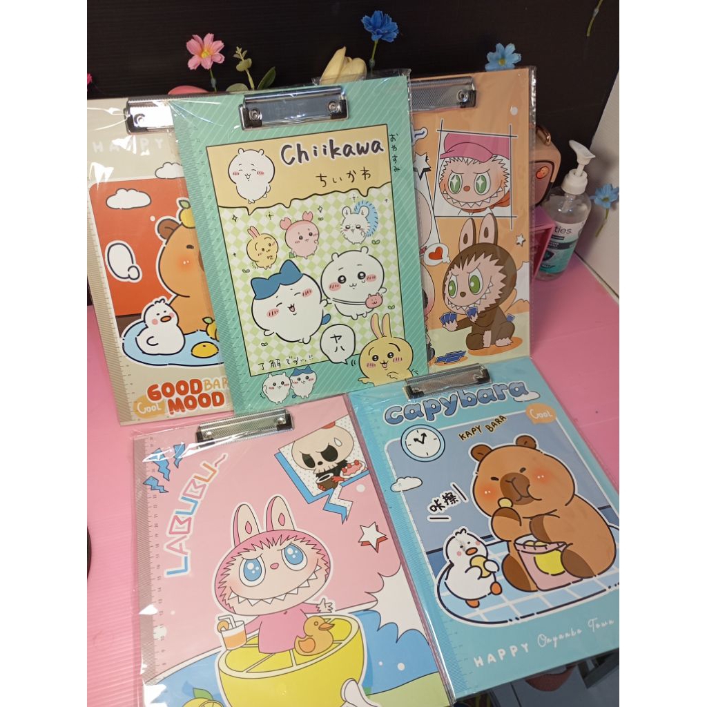 

[Aesthetic by FSs.id] A4 papan ujian lucu 2 sisi/clipboard cute aesthetic