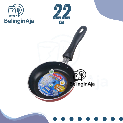 Maxim Valentino Frypan 22 cm –Wajan Penggorengan Anti LengketTeflon Maxim Valentino 22 cm –Wajan Min