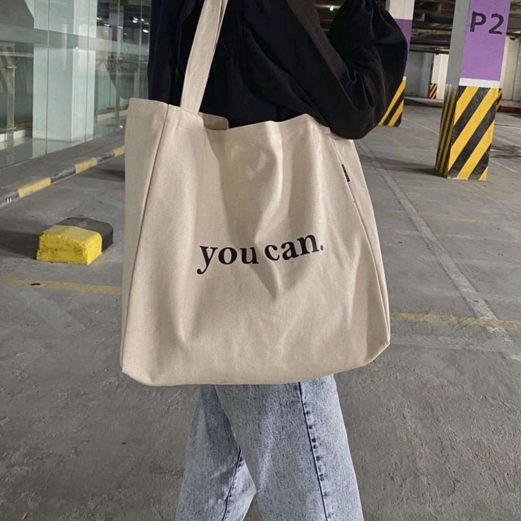 TOTEBAG CUSTOM GAMBAR TOTEBAG KANVAS TEBAL TOTEBAG KANVAS SATUAN GROSIR