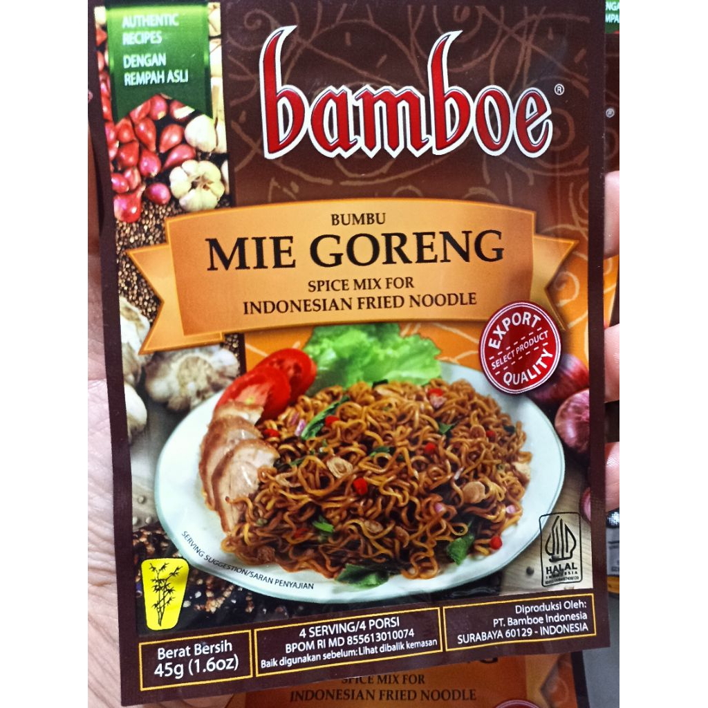 

Bamboe Bumbu Mie Goreng.