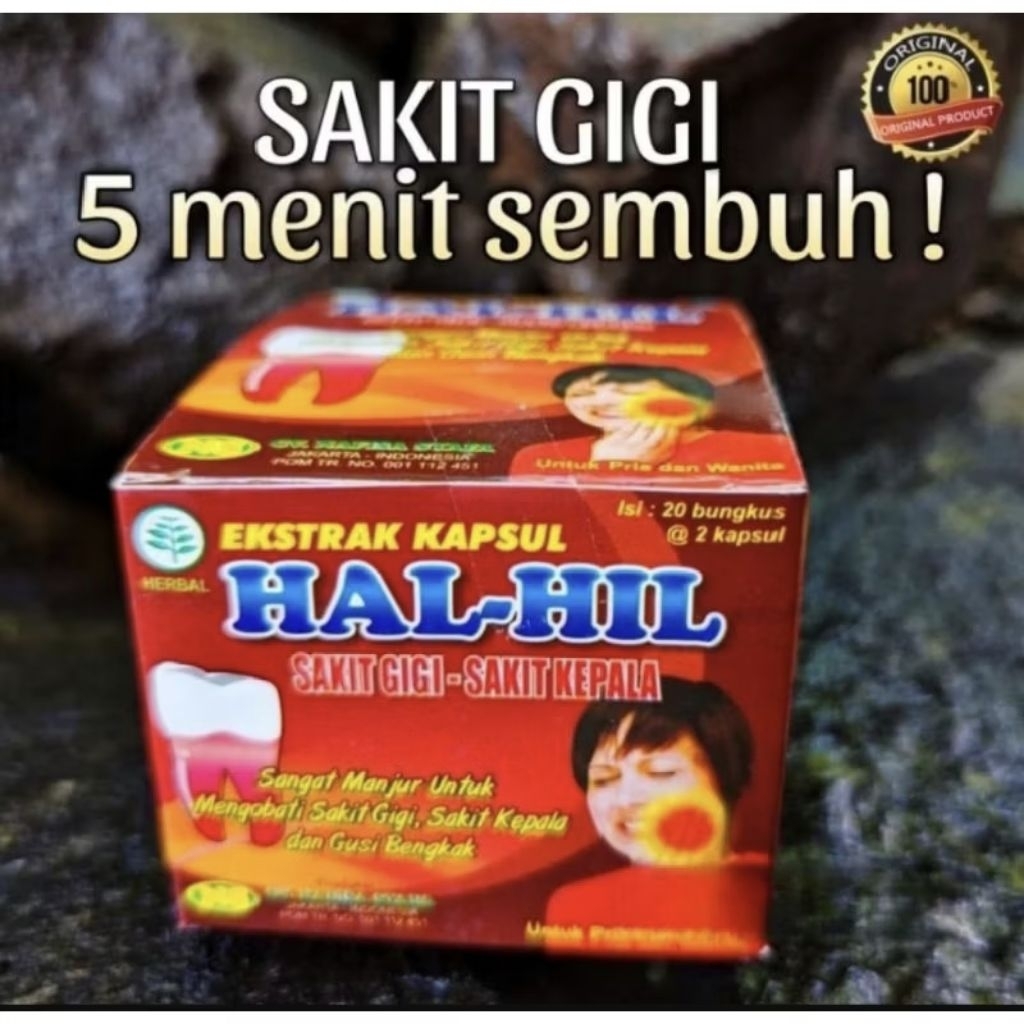 Hal Hil Kapsul Sakit Gigi
