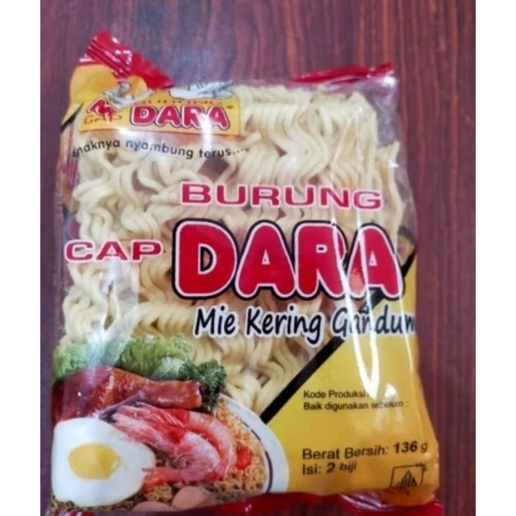 

(PCS) MIE BURUNG DARA