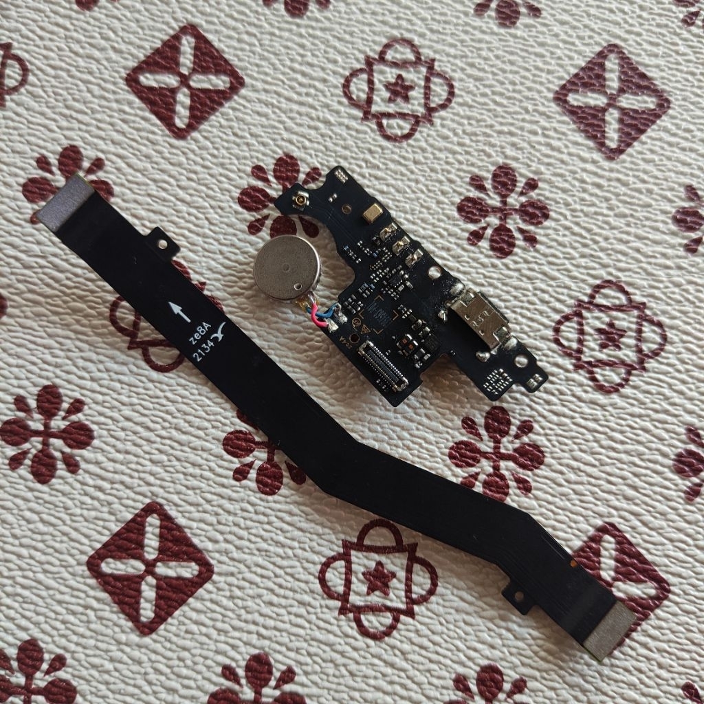 Fleksibel Konektor USB Charger Papan Cas ZTE Blade A71 A7030 Original Copotan