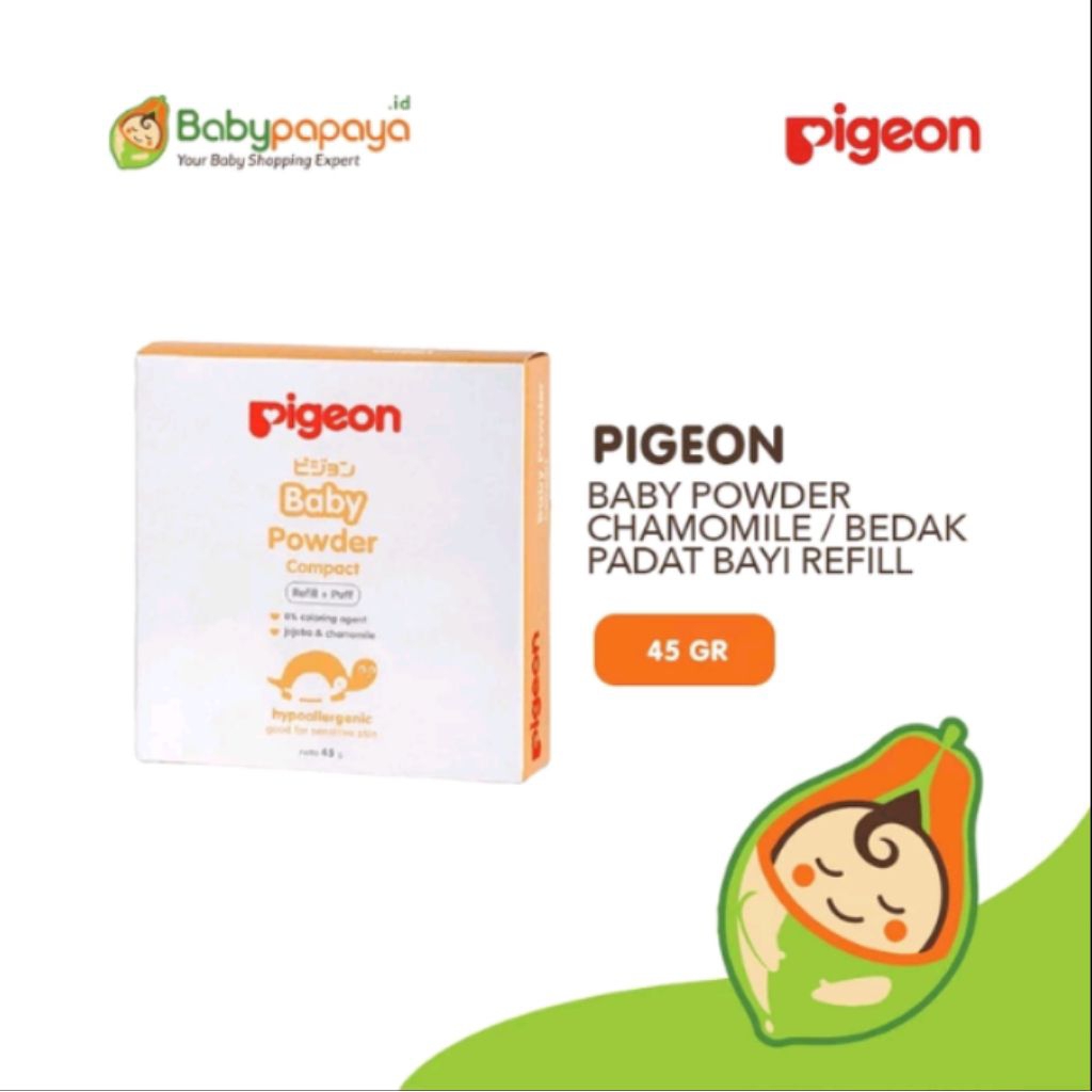 pigeon bedak padat