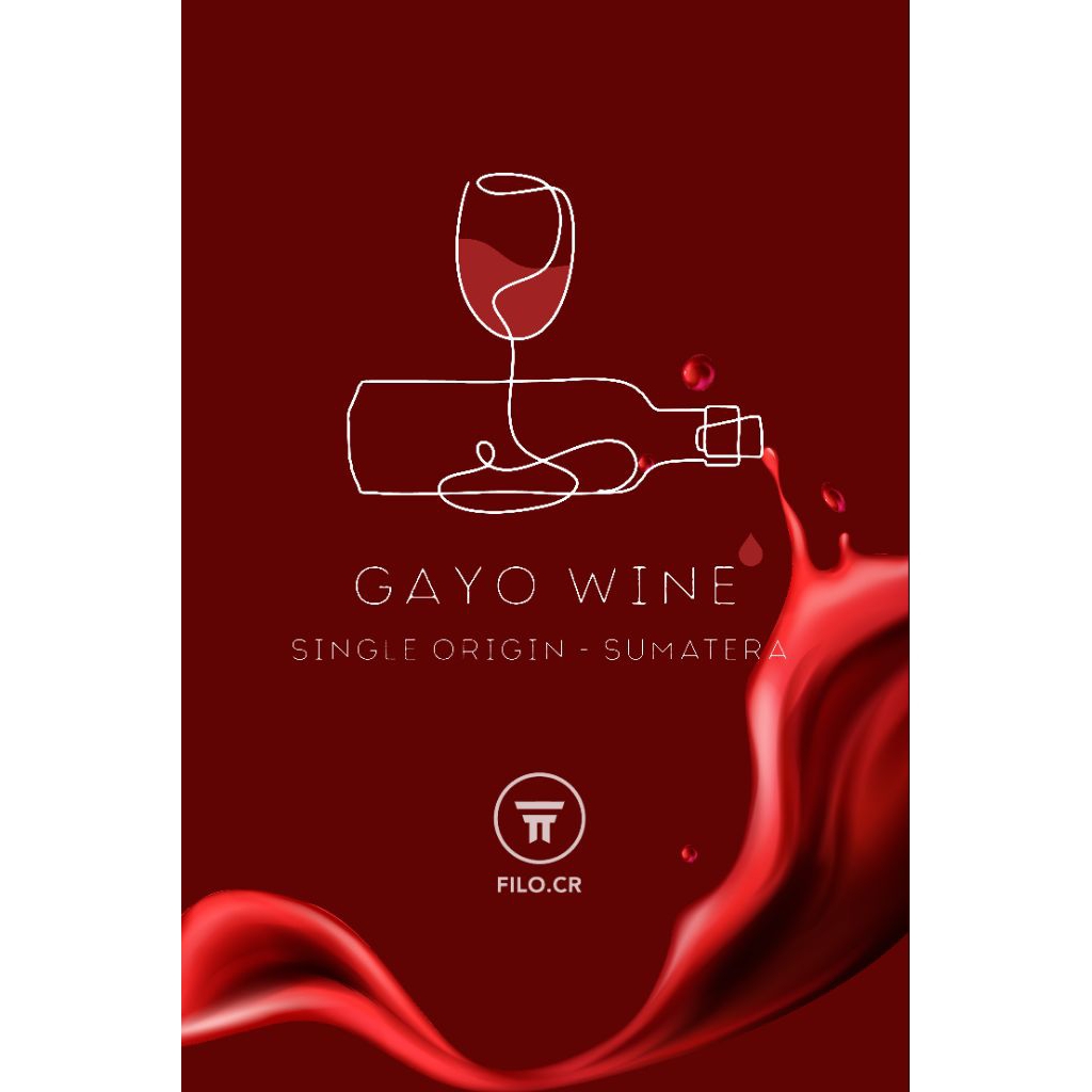 

Kopi Arabika Gayo Wine 200gr Filo Coffee Roaster Biji Bubuk kopi Manual Brew