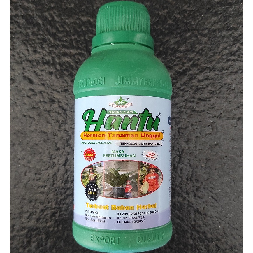 Pupuk Hantu / pupuk jimmy hantu / pupuk organik jimmy hantu / hormon tanaman jimmy hantu 250 ml