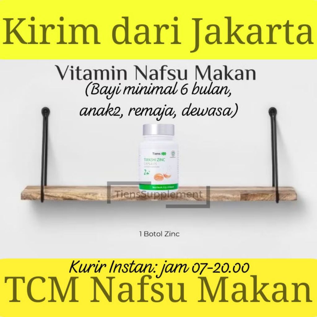 TCM Penambah Nafsu Makan Berat Badan Bayi Anak Remaja Dewasa Herbal China Tiongkok Fitofarmaka | Zin