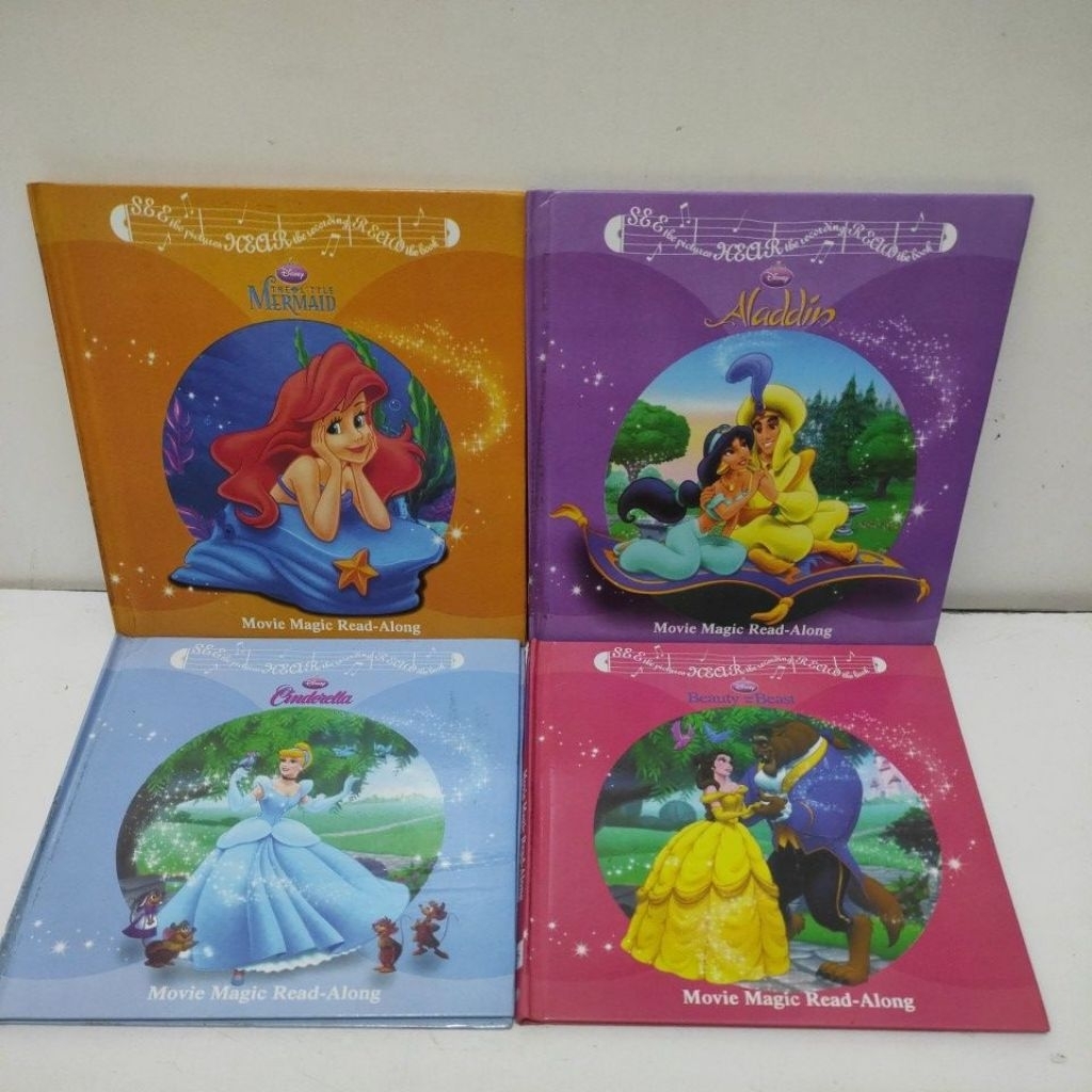 BUKU DISNEY MOVIE MAGIC READ - ALONG