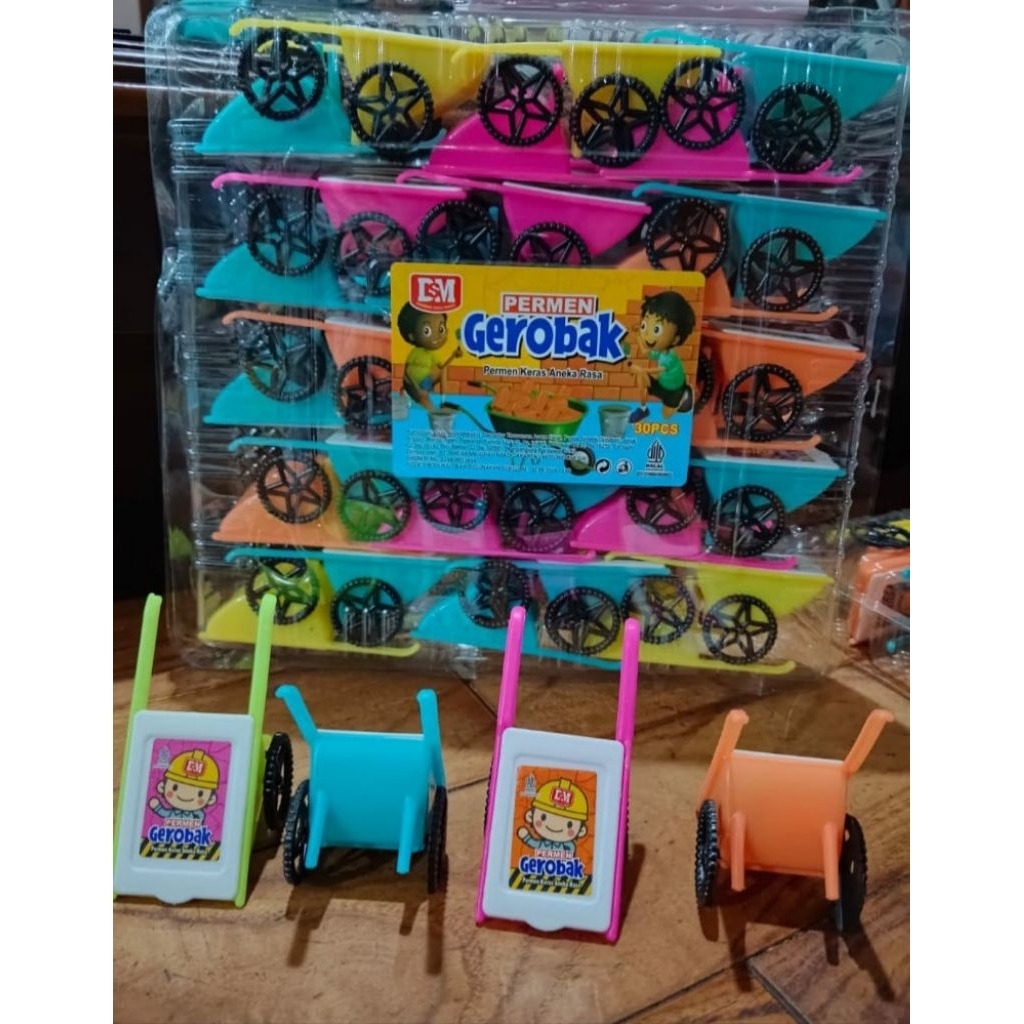 

Permen Chaca dengan Mainan karakter isi 30 pcs