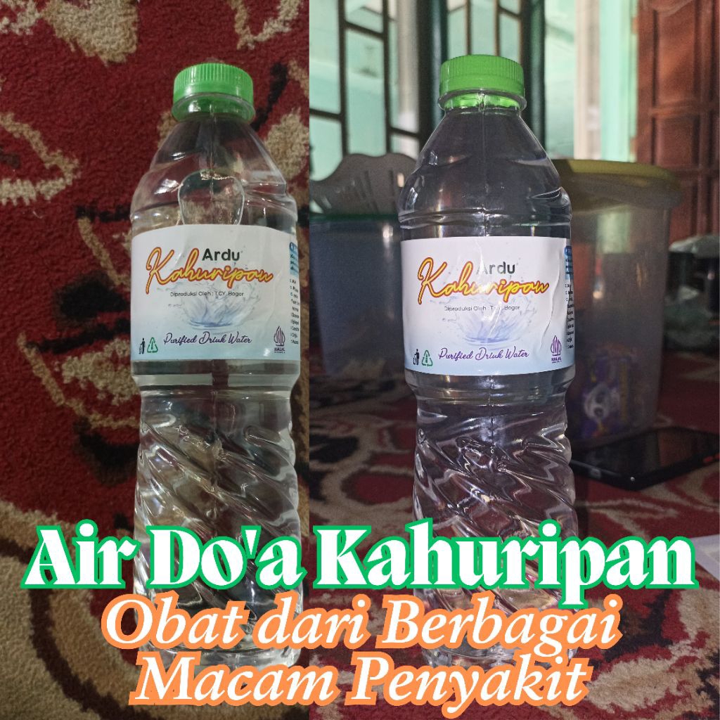 

[Gratis Ongkir] Air Do'a KAHURIPAN 330ml - Obat Berbagai Penyakit dari Mata Air Asli & Alami