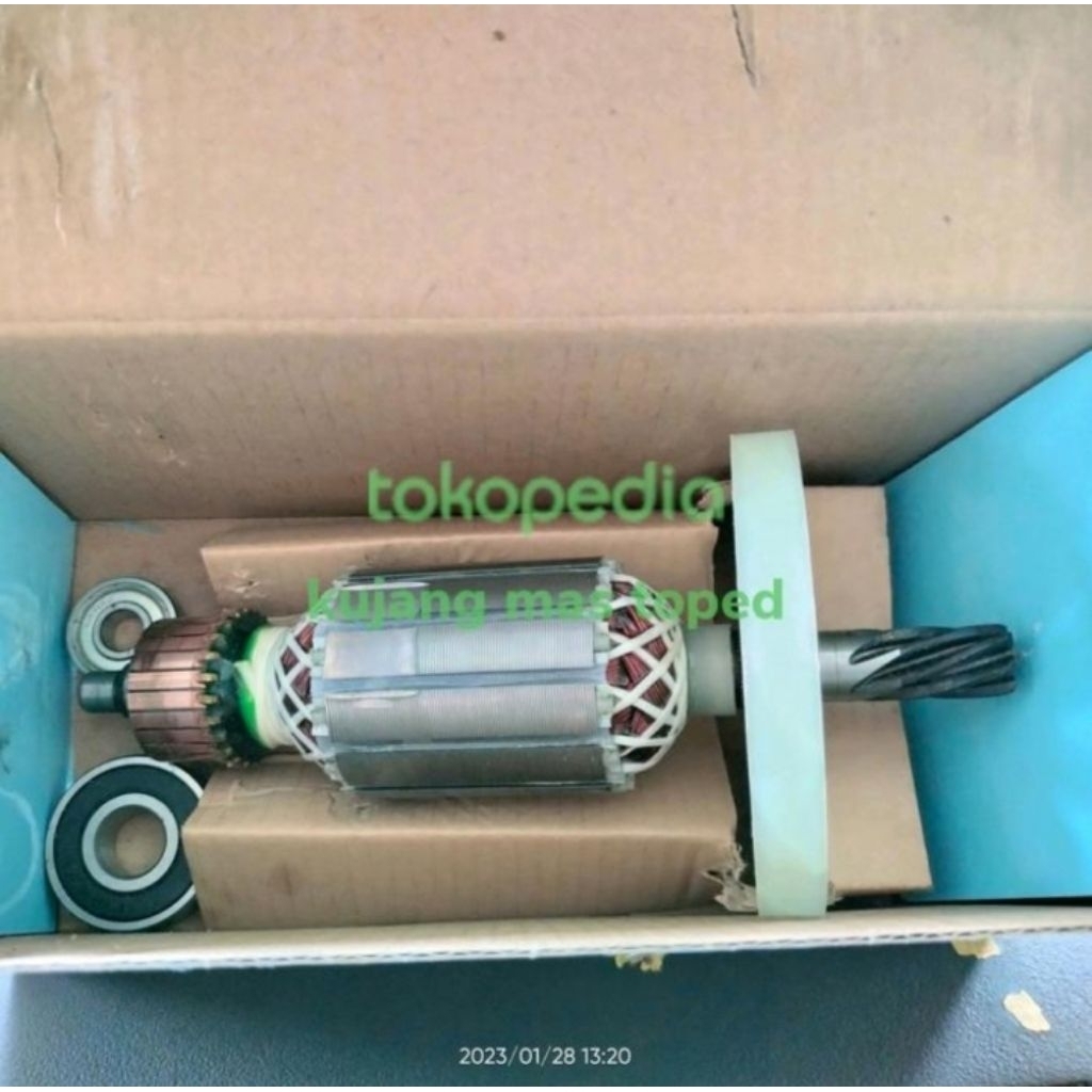 ARMATURE ANGKER BPTDH0810 MESIN JACK HAMMER BONCHI ANGKER BONCHI BPTDH0810