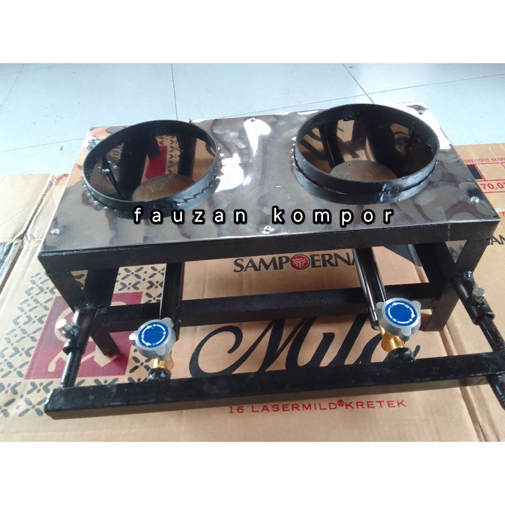 Kompor Serabi solo 2 tungku best seller