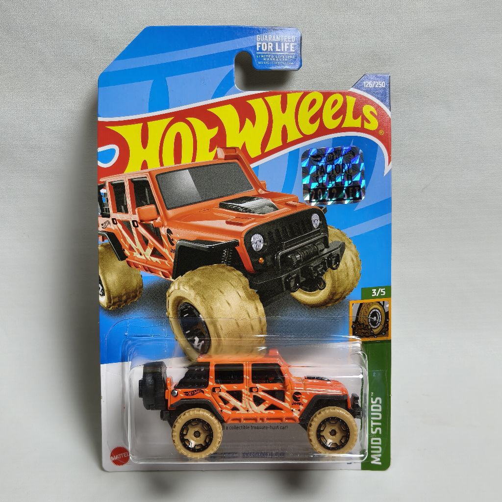 Hot Wheels Jeep Wrangler Treasure Hunt Reguler THR Factory Sealed 2022 Original