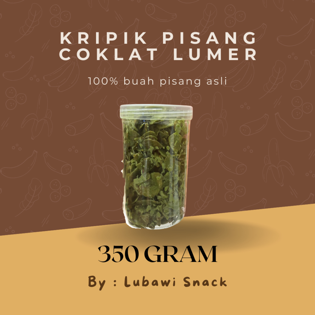 

Keripik Pisang Lumer Rasa Matcha 350 gr | Keripik Makanan