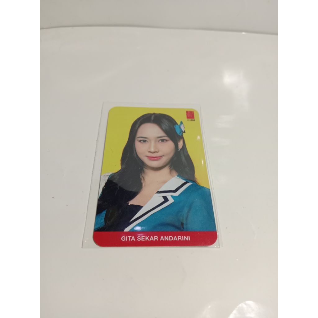 Photocard Gita JKT48 Personal Meet And Greet Event Surabaya Yogyakarta