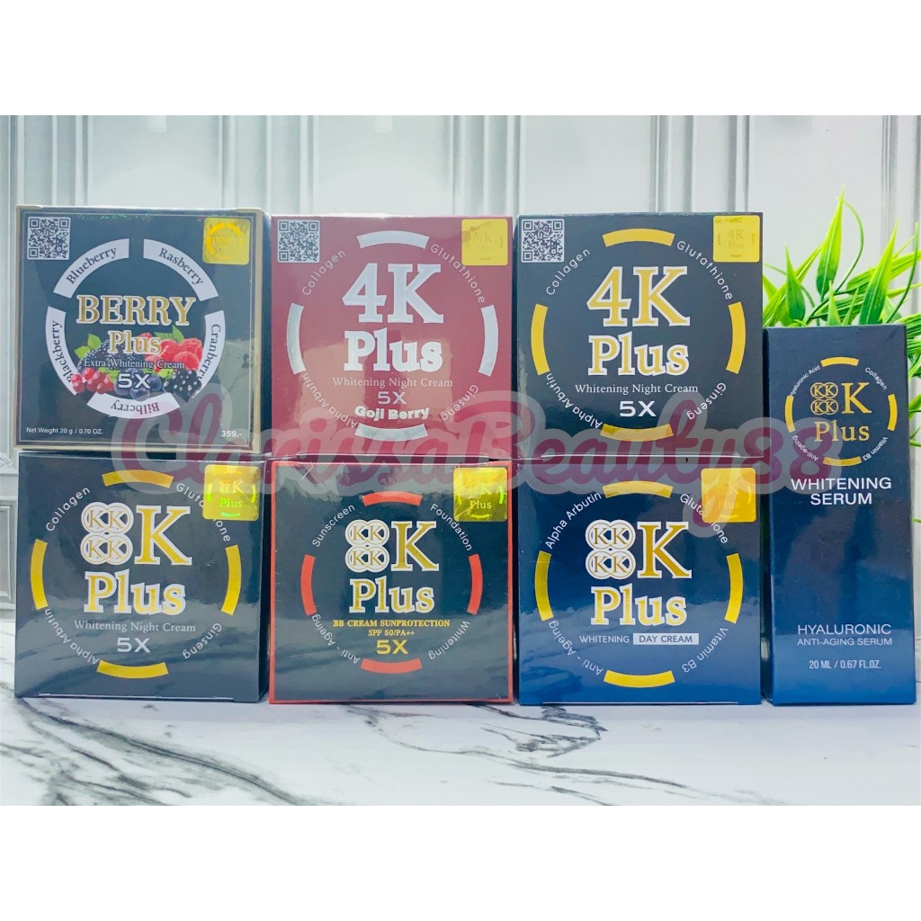 4K PLUS WHITENING NIGHT CREAM ORIGINAL THAILAND