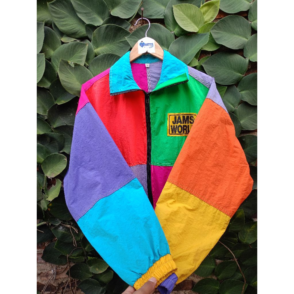 colorblock jams world // preloved⚡⚡⚡