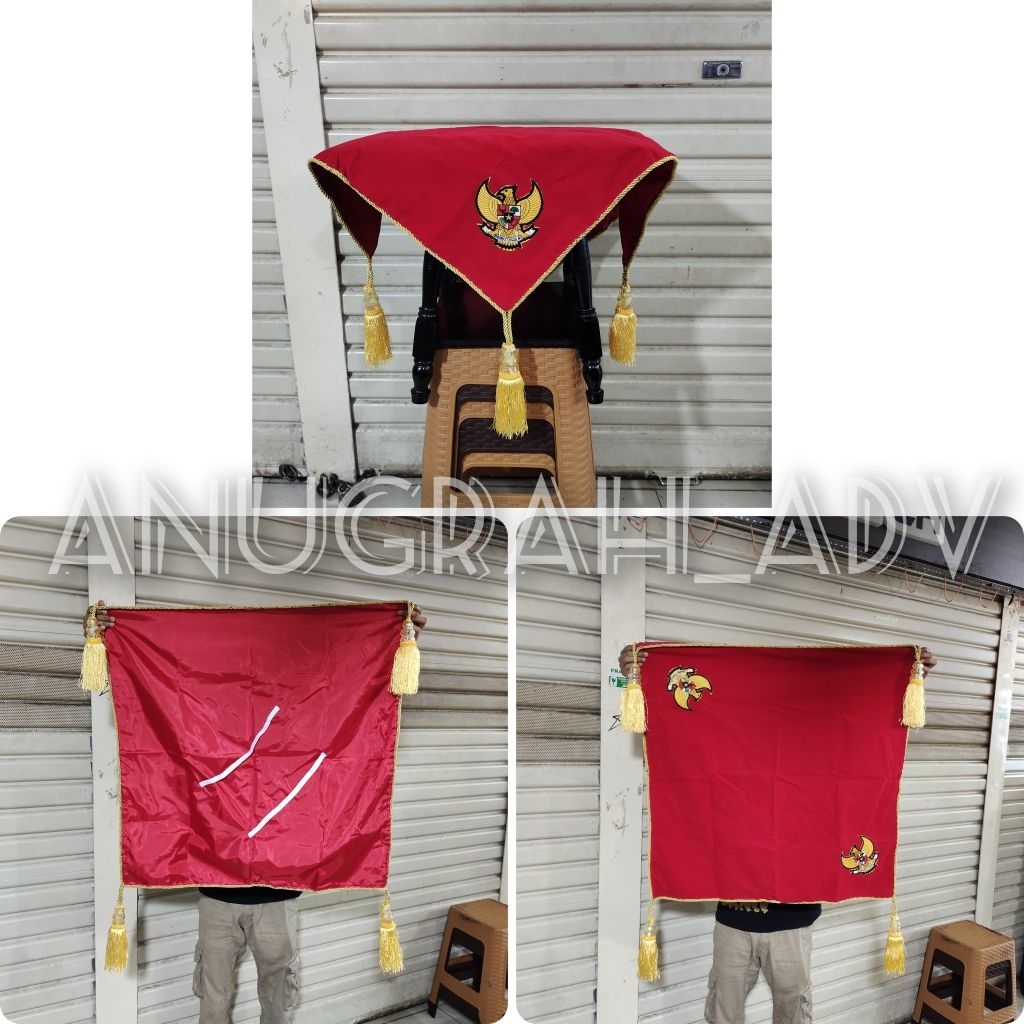 

Baru Taplak Alas Baki Pengibar Bendera Paskibra Premium