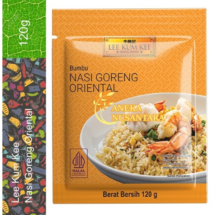 

Lee Kum Kee Nasi Goreng Oriental 120Gr / Bumbu Nasi Goreng Oriental Lee Kum Kee 120 Gr / Oriental Fried Rice Lee Kum Kee Seasoning 120Gr Promo