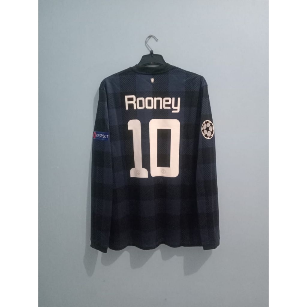 Jersey Manchester United Away 2013 - 2014 LS Original ROONEY