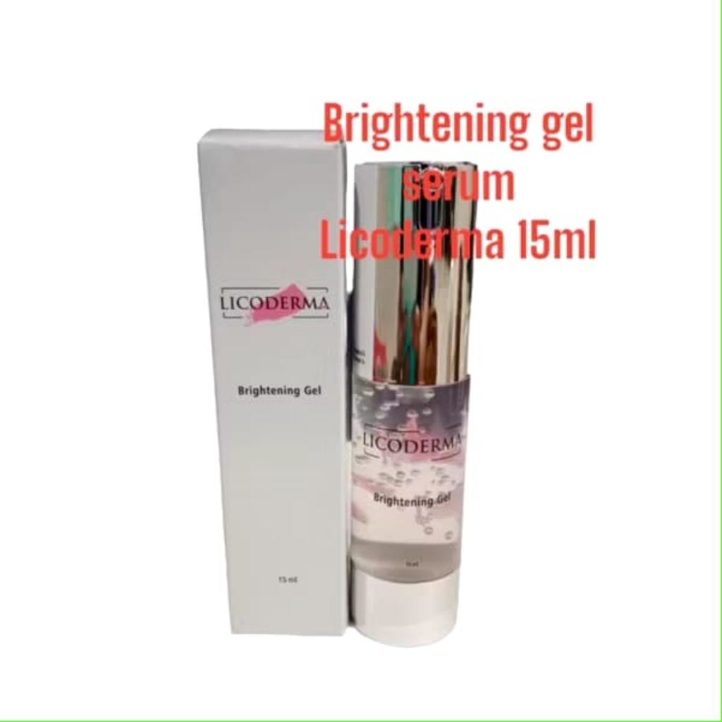 BRIGHTENING GEL LICODERMA SERUM
