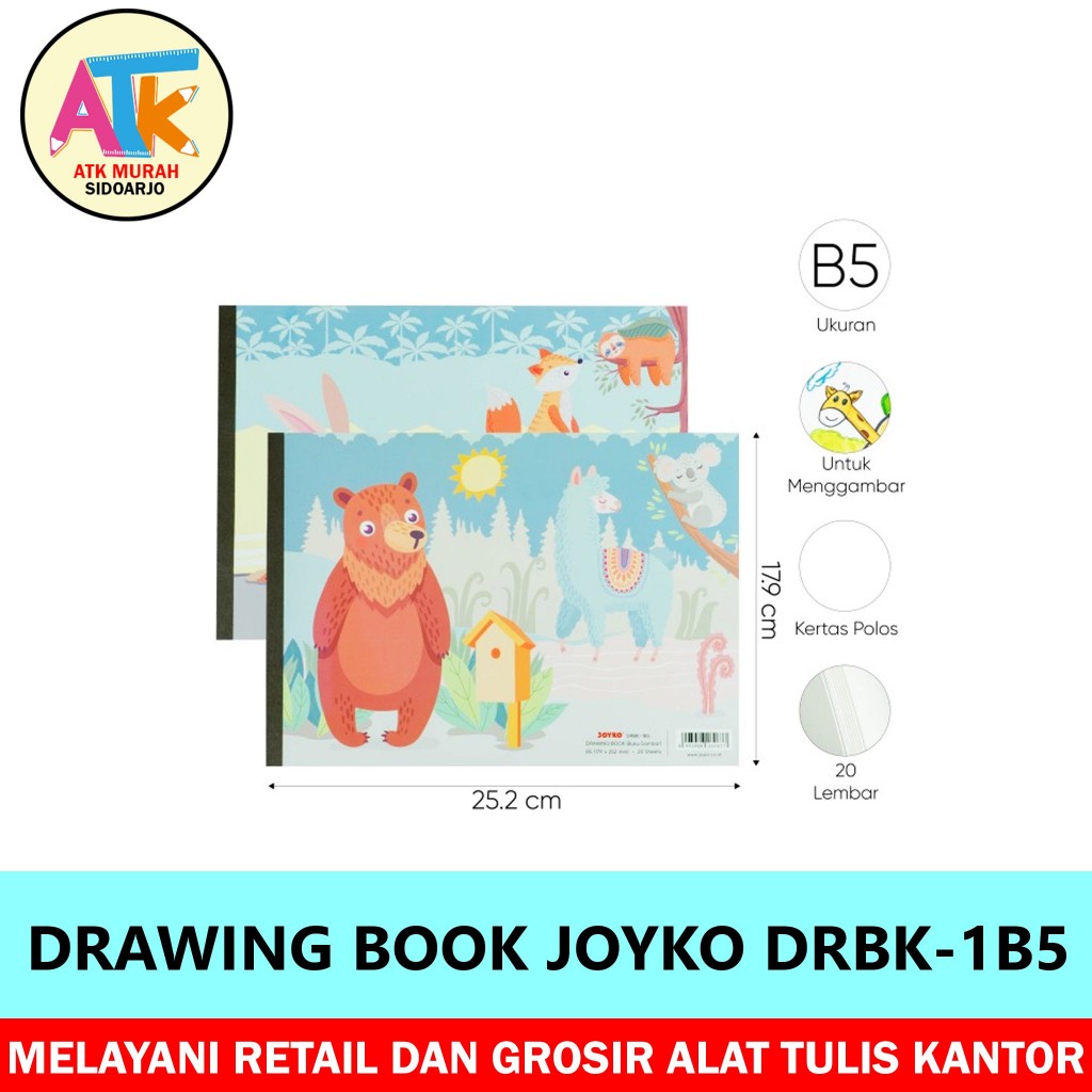 

BUKU GAMBAR - DRAWING BOOK JOYKO DRBK-1B5