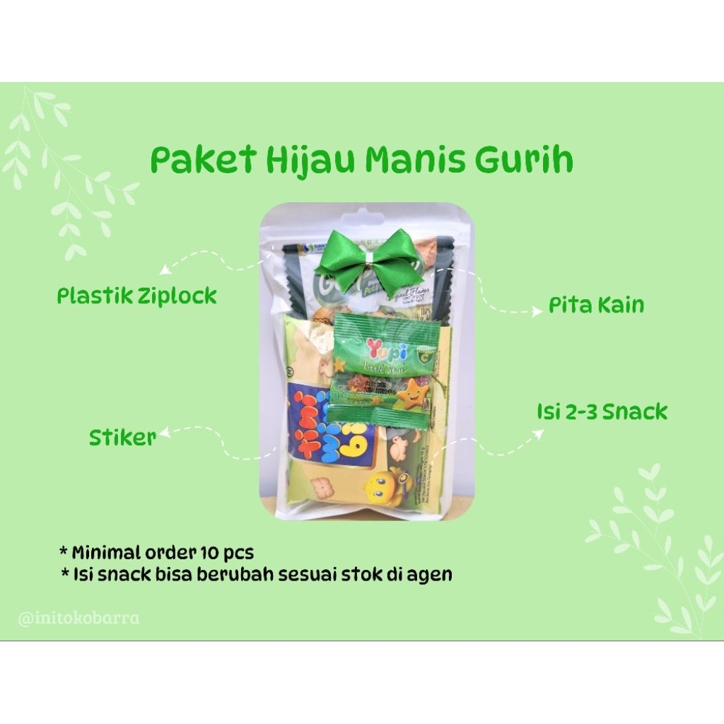 

MINI GIFT SNACK | Hampers | Souvenir Ulang Tahun dll