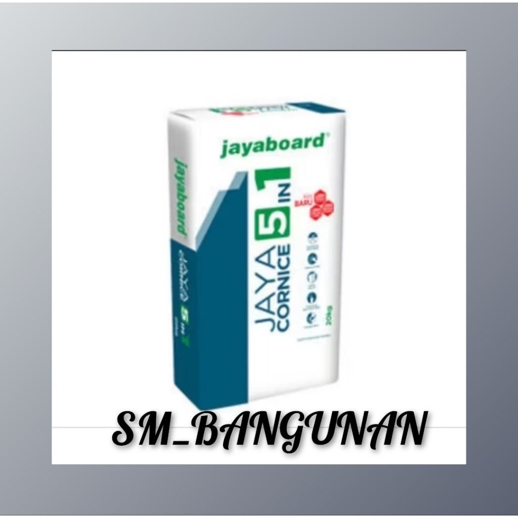 Cornice Jaya 20kg/Tepung gypsum/Kompon Gypsum