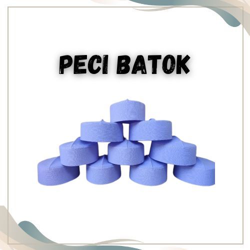 Peci putih batok habib bahar / peci batok / peci putih / peci haji batok