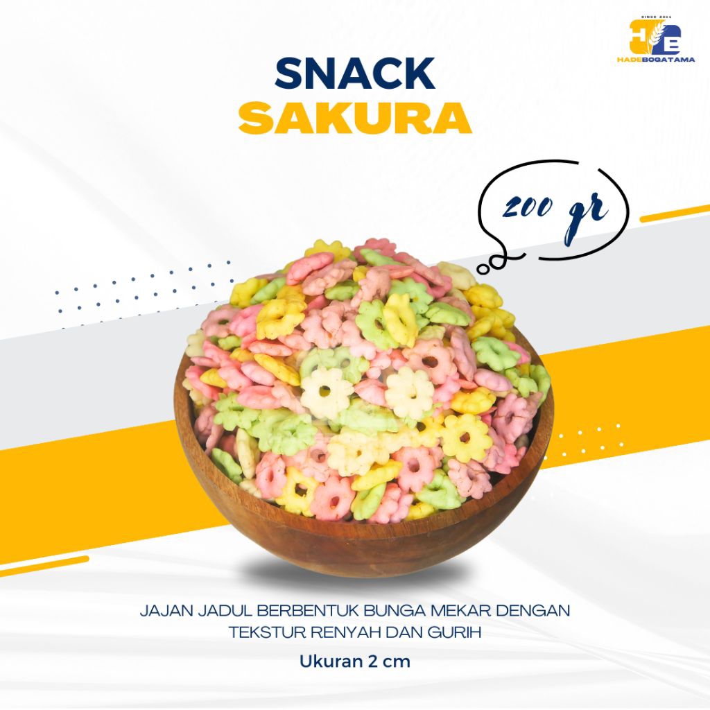 

Snack Sakura 200 gr (Bks)