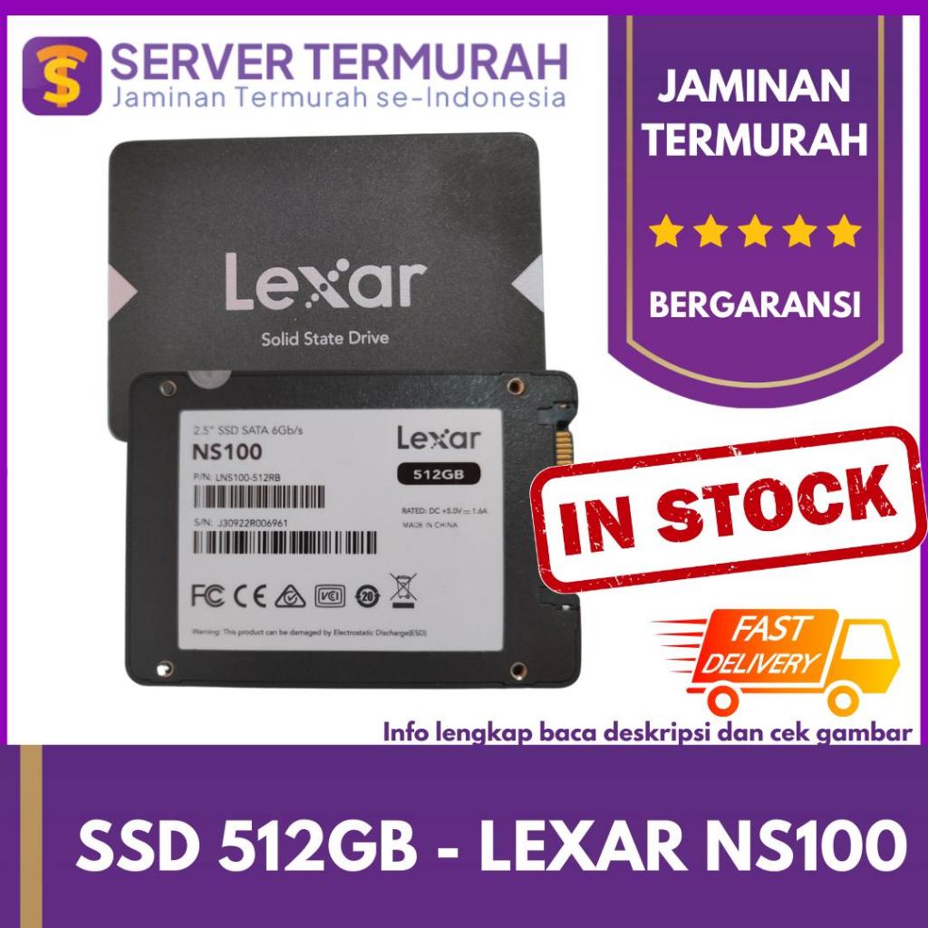 Lexar SSD NS100 512GB Sata - LNS100 512 GB 2.5"