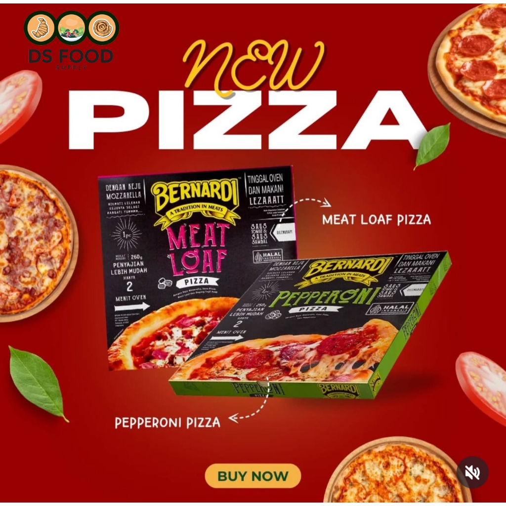 

Bernardi Meat Love & Pepperoni Pizza 260gr