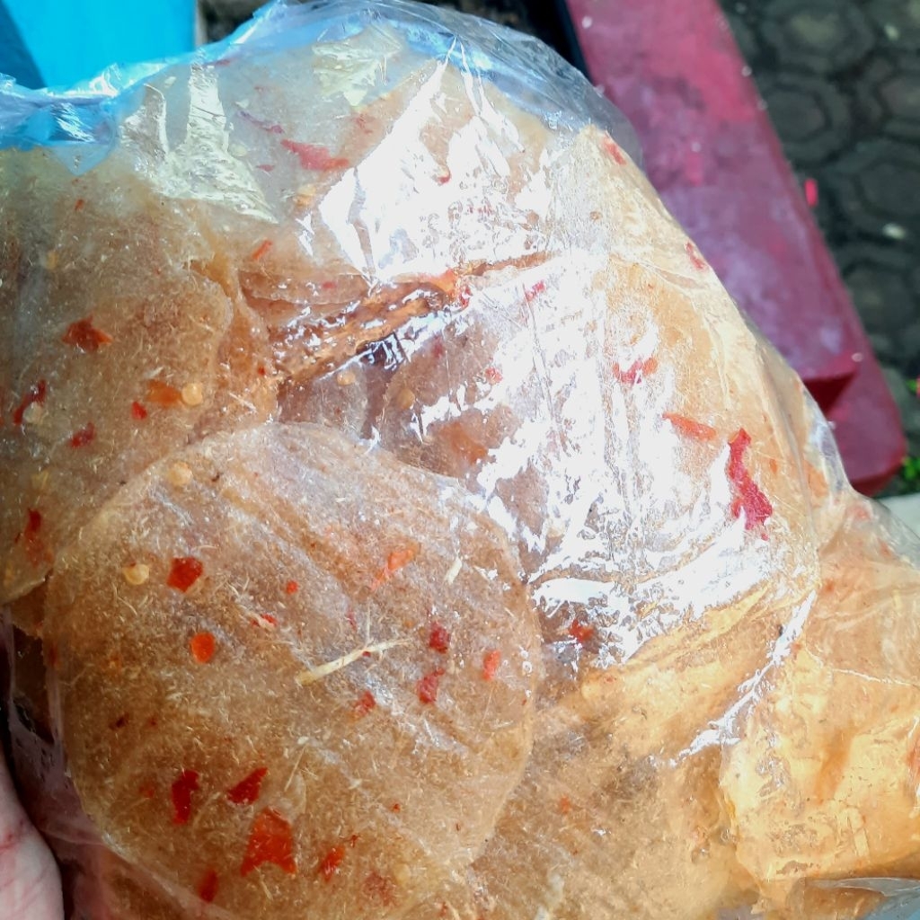 

Kecimpring Singkong Kerupuk Singkong Opak Singkong Pedas Ukuran 1kg