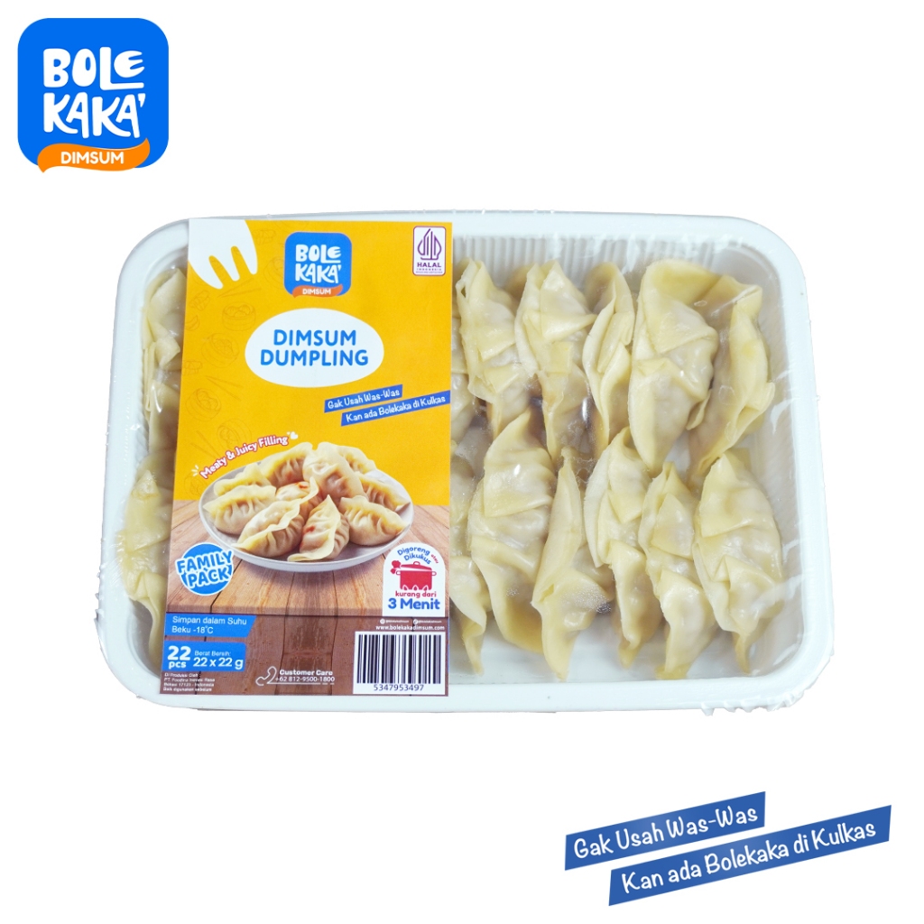 

Dimsum Dumpling Bolekaka Dimsum isi 22 pcs