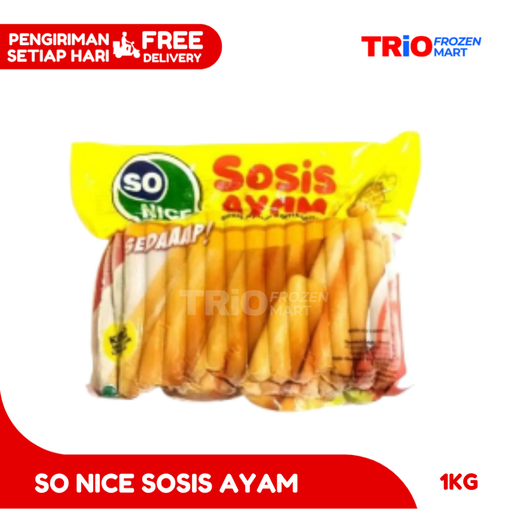 

So Nice Sosis Ayam 1000gr